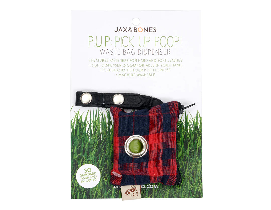 P.U.P. Dog Waste Bag Dispenser - Jax & Bones